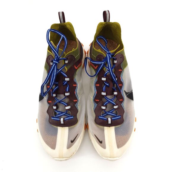 Nike React Element 87 Shoes Men Size 11 Moss AQ1090-300 - Picture 2 of 11
